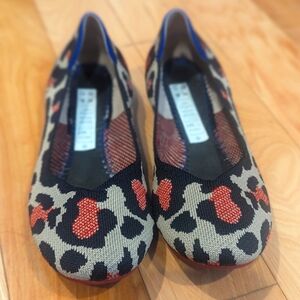 Rothy's Leopard Print Flats (size 7)